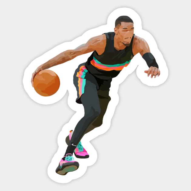 San Antonio Spurs | Dejounte Murray Sticker by ActualFactual